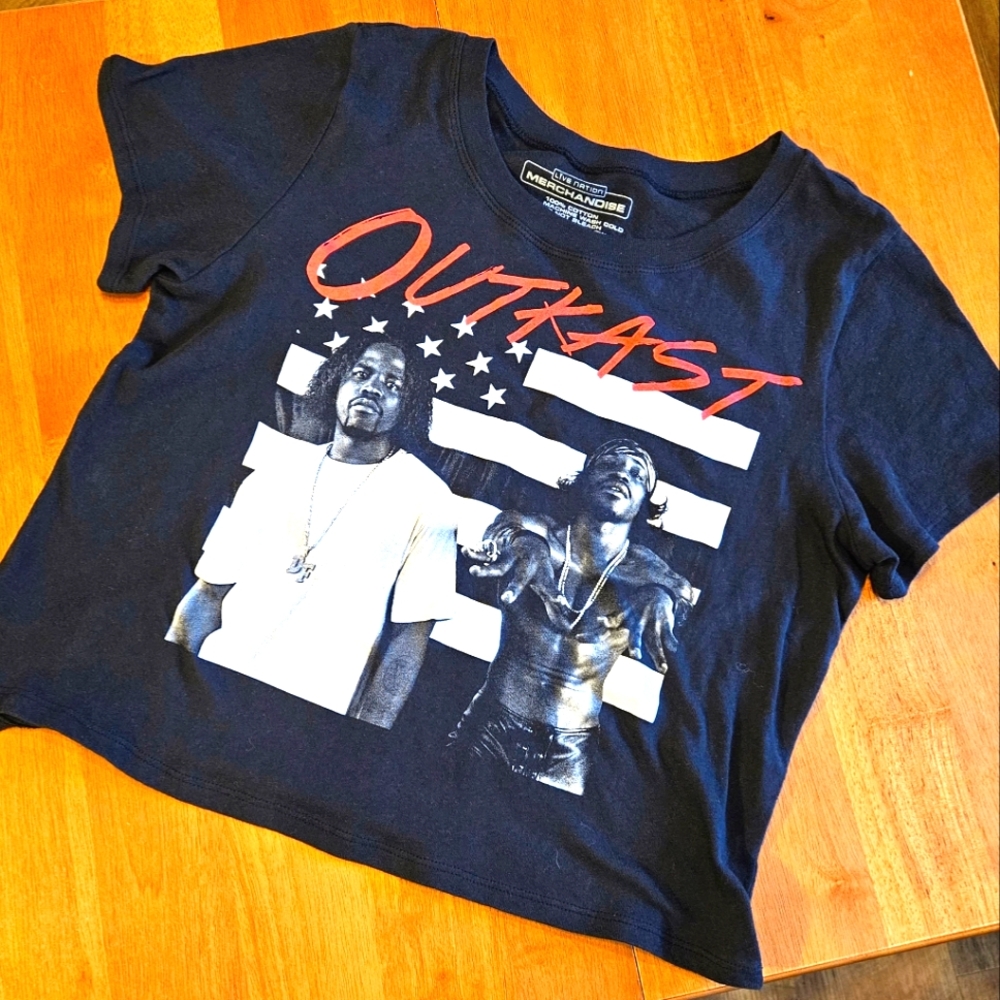 Outkast Cropped Boxy Tee